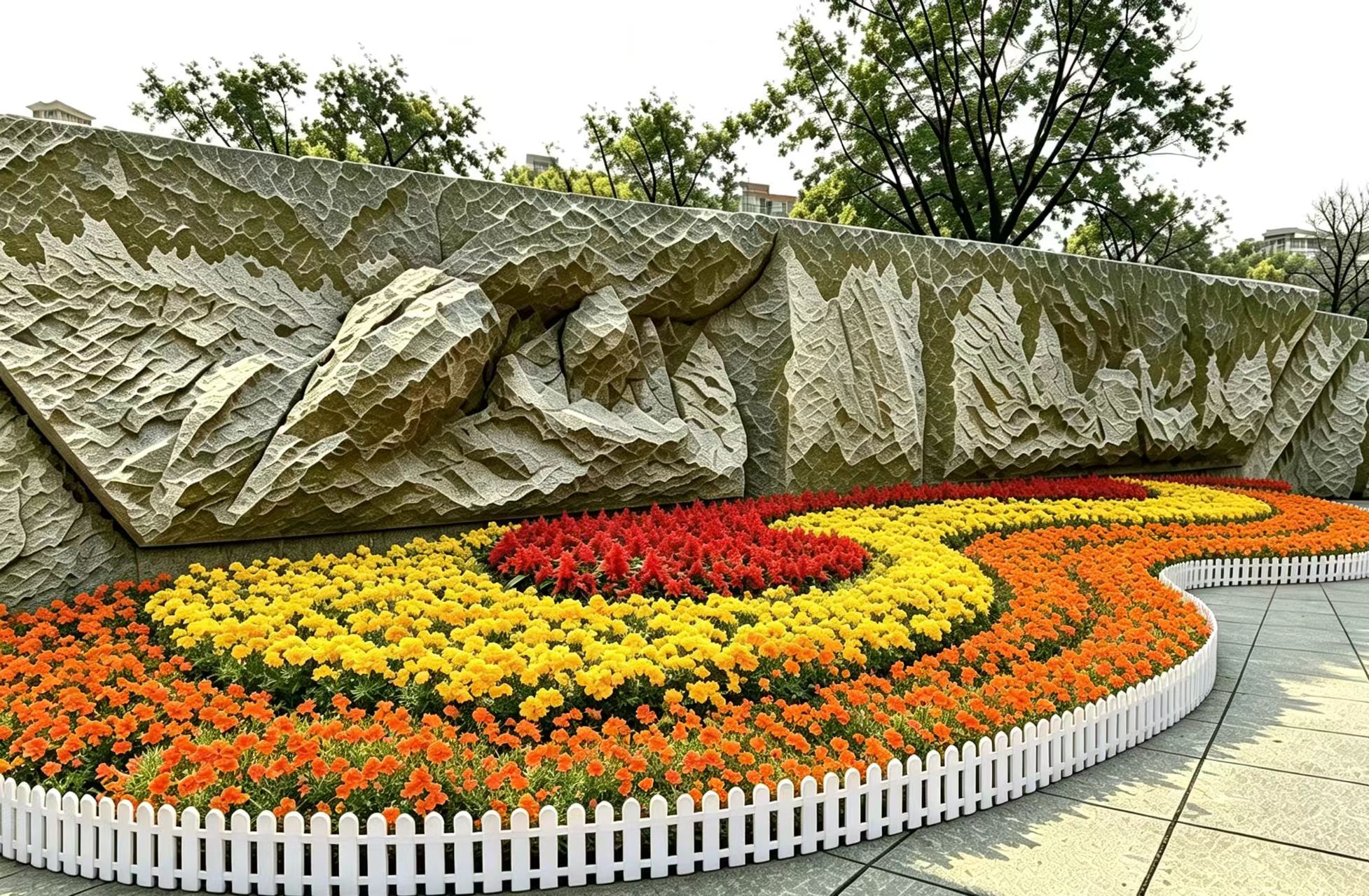 开业花篮与花艺布置实景