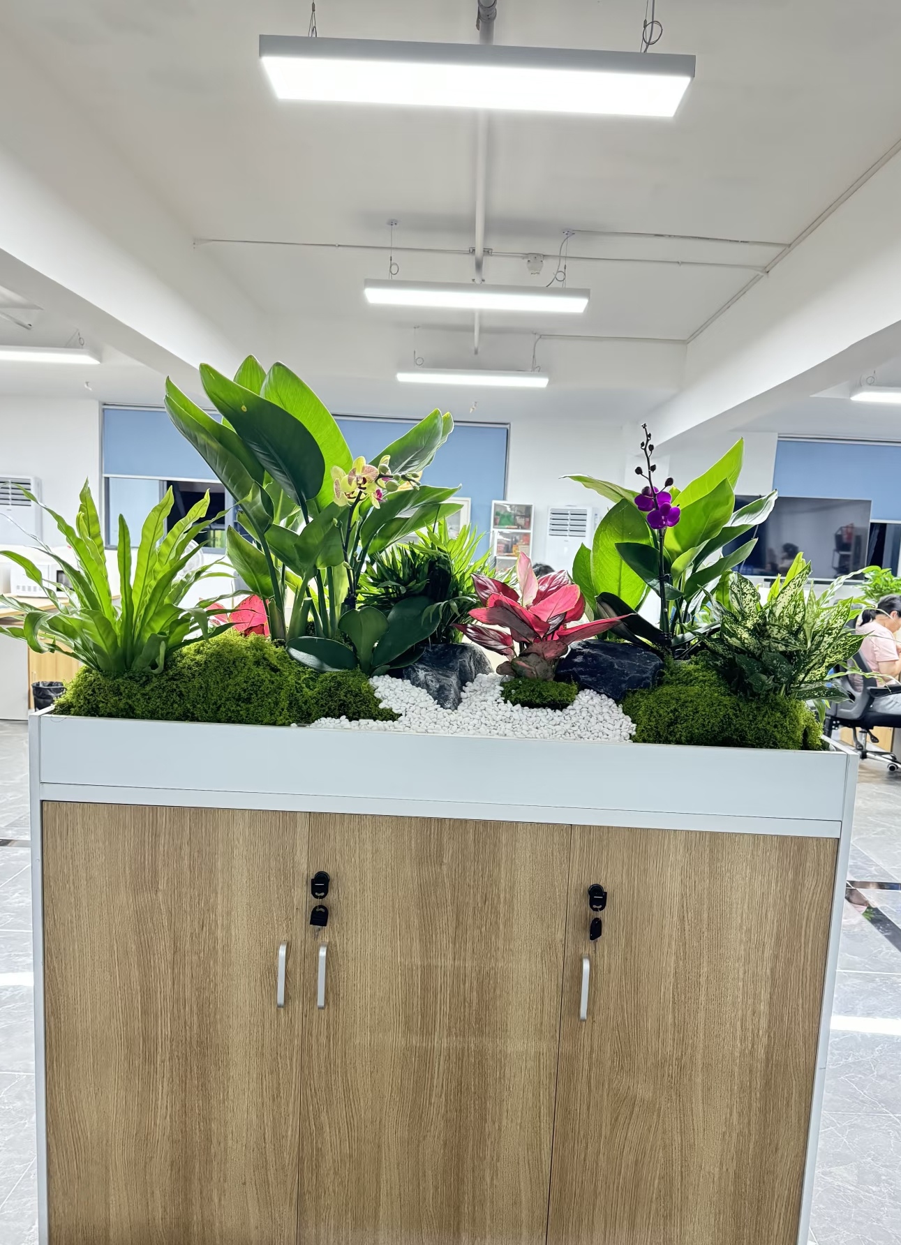 节庆氛围花艺布置实景